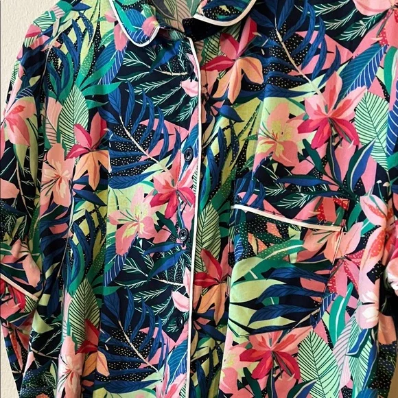 LOFT Floral Pajama Set - Picture 6 of 9